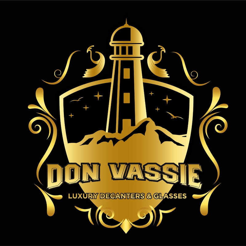 Don Vassie Luxury Crystal Whiskey Decanters