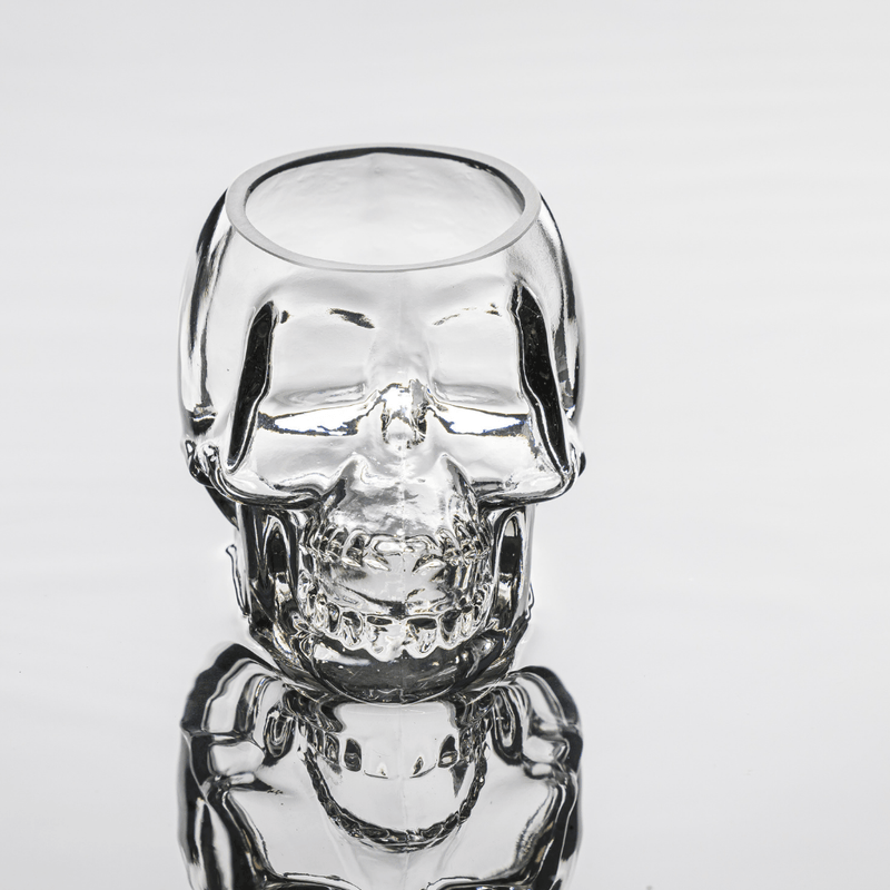 Don Vassie Skull Decanter 750ml with 2 Large Skull Glasses(165ml) and