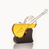 Don Vassie Violin Shaped Decanter 1000ml with Mahogany Base - Don Vassie Decanters